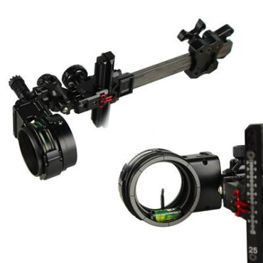 TOPOINT MICRO ADJUSTABLE BOW SIGHT TX3610 1 PIN